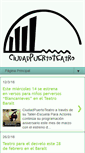 Mobile Screenshot of ciudadpuertoteatro.blogspot.com