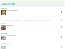 Tablet Screenshot of influencingus.blogspot.com