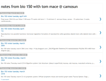 Tablet Screenshot of bio150notes.blogspot.com