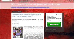 Desktop Screenshot of dedercnigeria.blogspot.com