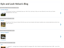 Tablet Screenshot of leahandkyle.blogspot.com