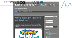 Desktop Screenshot of nintendolifeline.blogspot.com