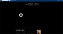 Desktop Screenshot of anshumanswatibiswal.blogspot.com