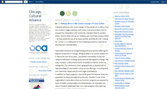 Desktop Screenshot of chicagoculturalalliance.blogspot.com