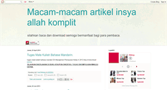 Desktop Screenshot of gado2artikelmasbintang.blogspot.com