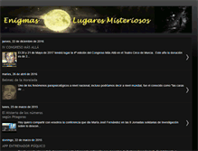 Tablet Screenshot of enigmasylugaresmisteriosos.blogspot.com