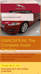 Mobile Screenshot of emacspeak.blogspot.com