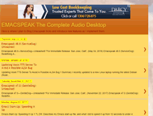 Tablet Screenshot of emacspeak.blogspot.com