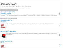 Tablet Screenshot of amc-motorsport.blogspot.com