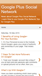 Mobile Screenshot of googleplusnetwork.blogspot.com
