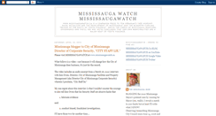 Desktop Screenshot of mississaugawatch.blogspot.com