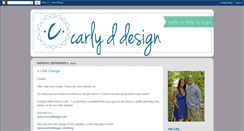 Desktop Screenshot of carlyddesign.blogspot.com