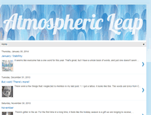 Tablet Screenshot of anatmosphericleap.blogspot.com