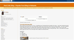 Desktop Screenshot of postcritic.blogspot.com