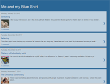 Tablet Screenshot of meandmyblueshirt.blogspot.com