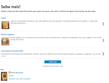 Tablet Screenshot of instrumentosdepercussao.blogspot.com