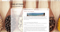 Desktop Screenshot of fondoffood.blogspot.com