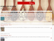 Tablet Screenshot of fondoffood.blogspot.com