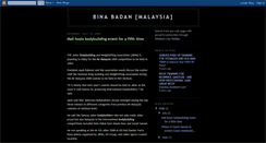 Desktop Screenshot of binabadan-malaysia.blogspot.com