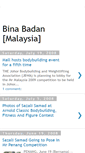 Mobile Screenshot of binabadan-malaysia.blogspot.com