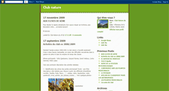 Desktop Screenshot of clubnature2006abc.blogspot.com
