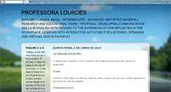 Desktop Screenshot of professoralourdes1.blogspot.com