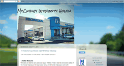 Desktop Screenshot of mccurleyintegrityhonda.blogspot.com