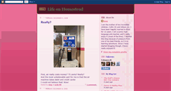 Desktop Screenshot of lifeonhomestead.blogspot.com