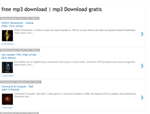 Tablet Screenshot of mp3-fordownload-free.blogspot.com