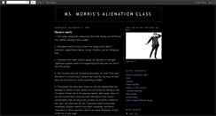 Desktop Screenshot of alienation07.blogspot.com