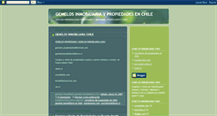 Desktop Screenshot of gemelos-inmobiliaria.blogspot.com
