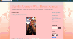 Desktop Screenshot of berylsjourneywithbreastcancer.blogspot.com
