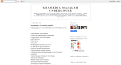 Desktop Screenshot of gramediamajalah-undercover.blogspot.com
