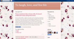 Desktop Screenshot of learn-livelovelife.blogspot.com
