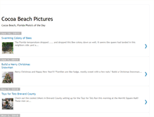 Tablet Screenshot of cocoabeachpictures.blogspot.com