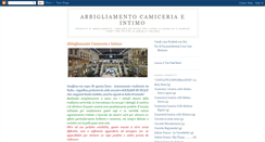Desktop Screenshot of abbigliamentocamiceriaeintimo.blogspot.com