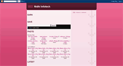 Desktop Screenshot of nidhiinfotech.blogspot.com