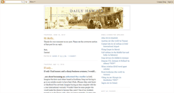 Desktop Screenshot of dailyhawler.blogspot.com
