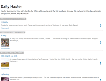 Tablet Screenshot of dailyhawler.blogspot.com
