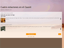 Tablet Screenshot of cuatroestacionesenelcaurel.blogspot.com