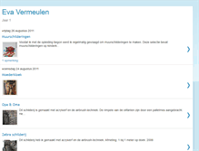 Tablet Screenshot of evavermeulen.blogspot.com