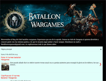 Tablet Screenshot of batallonwargames.blogspot.com