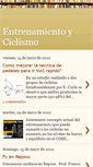 Mobile Screenshot of entrenamientoyciclismofec.blogspot.com