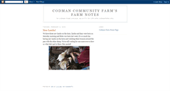 Desktop Screenshot of codmanfarmers.blogspot.com
