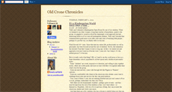 Desktop Screenshot of oldcronechronicles.blogspot.com