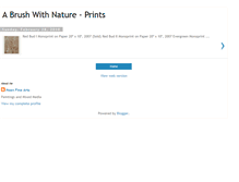 Tablet Screenshot of hoenbrushwithnatureprints.blogspot.com