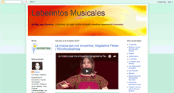 Desktop Screenshot of laberintosmusicales.blogspot.com