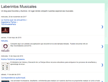 Tablet Screenshot of laberintosmusicales.blogspot.com