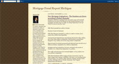 Desktop Screenshot of mortgagefraudreportmichigan.blogspot.com