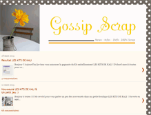 Tablet Screenshot of gossip-scrap.blogspot.com